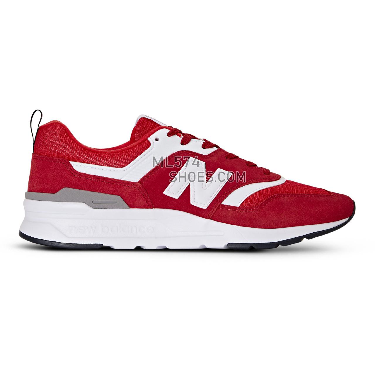 New Balance Athletic Club 997H - Men's Sport Style Sneakers - Chilli Pepper with Racing Red - CM997HB1