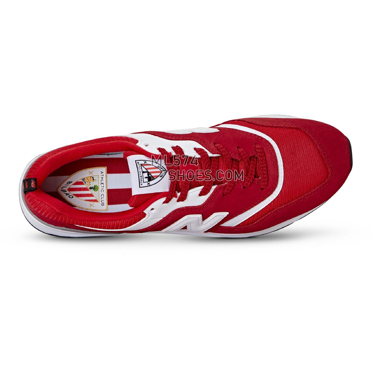 New Balance Athletic Club 997H - Men's Sport Style Sneakers - Chilli Pepper with Racing Red - CM997HB1