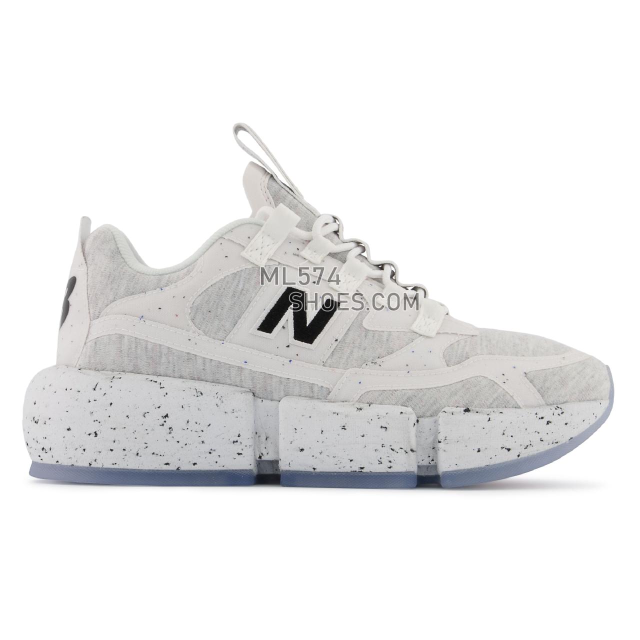 New Balance Vision Racer ReWorked - Unisex Men's Women's Sport Style Sneakers - Nb White with Peony and Black - MSVRCRGA