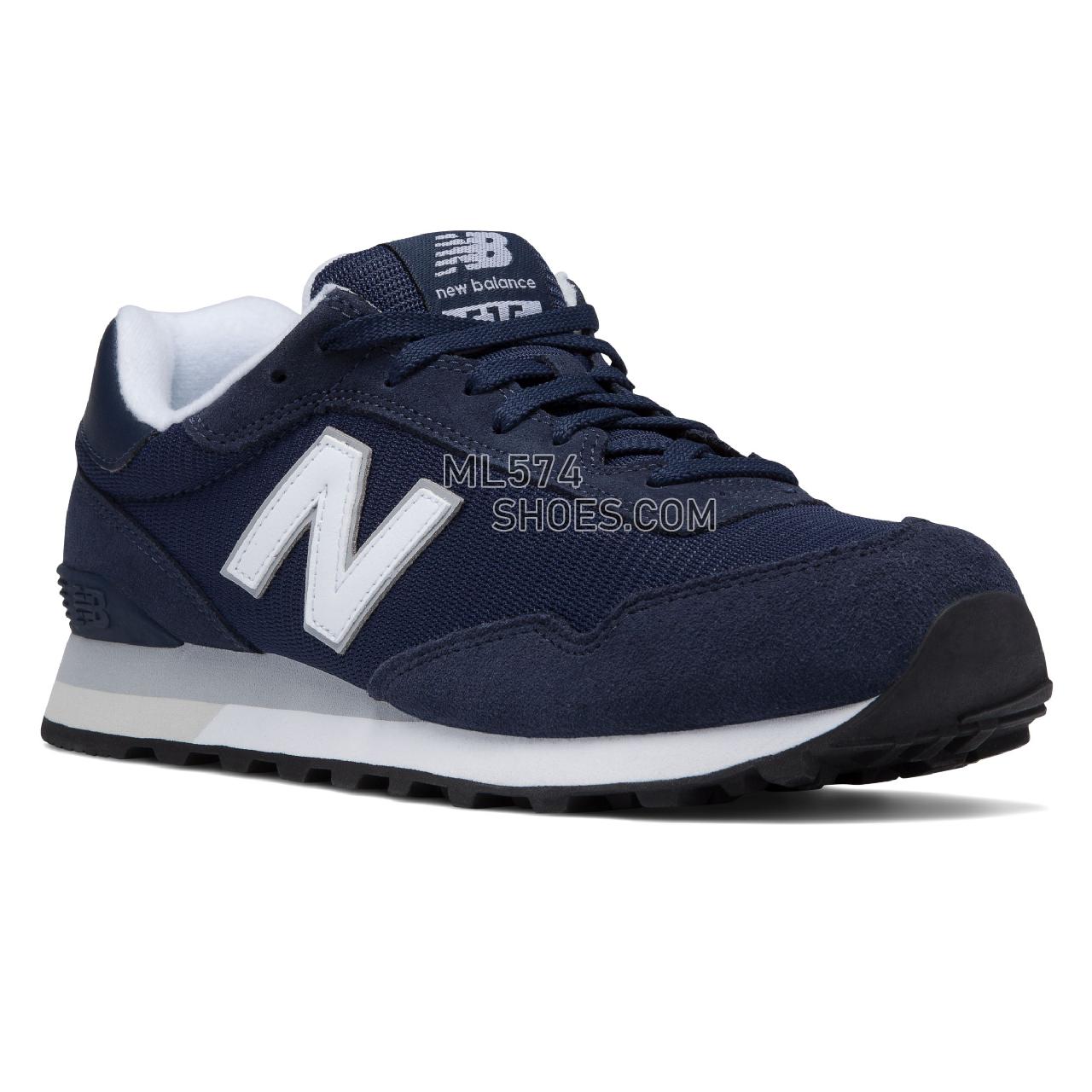 New Balance 515 Classic - Men's Sport Style Sneakers - Navy with White - ML515RSB