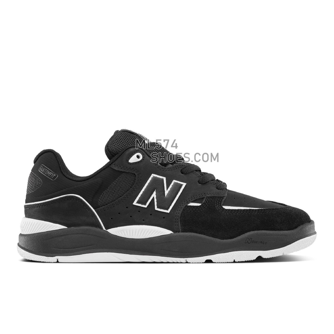 New Balance NB NUMERIC TIAGO LEMOS 1010 - Men's Court Classics - Black with White - NM1010NP