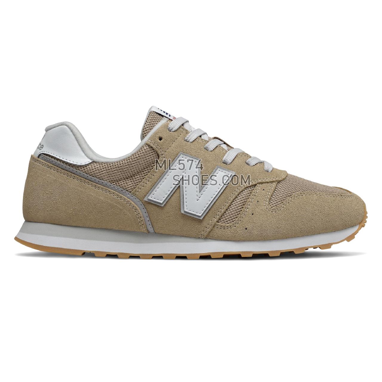 New Balance 373v2 - Men's Classic Sneakers - Incense with White - ML373DD2