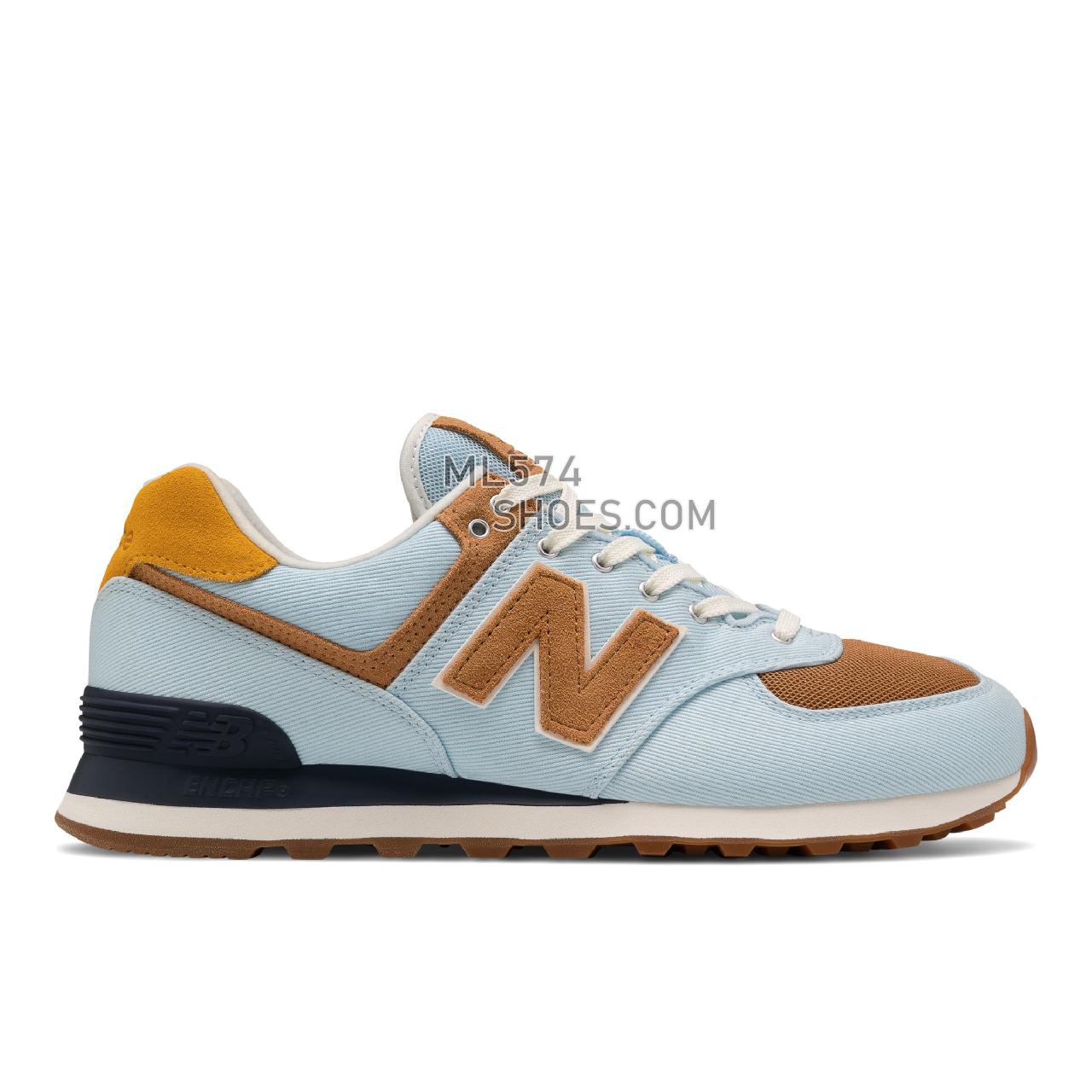 New Balance 574v2 Denim - Men's Classic Sneakers - Uv Glo with Faded Workwear - ML574DS2