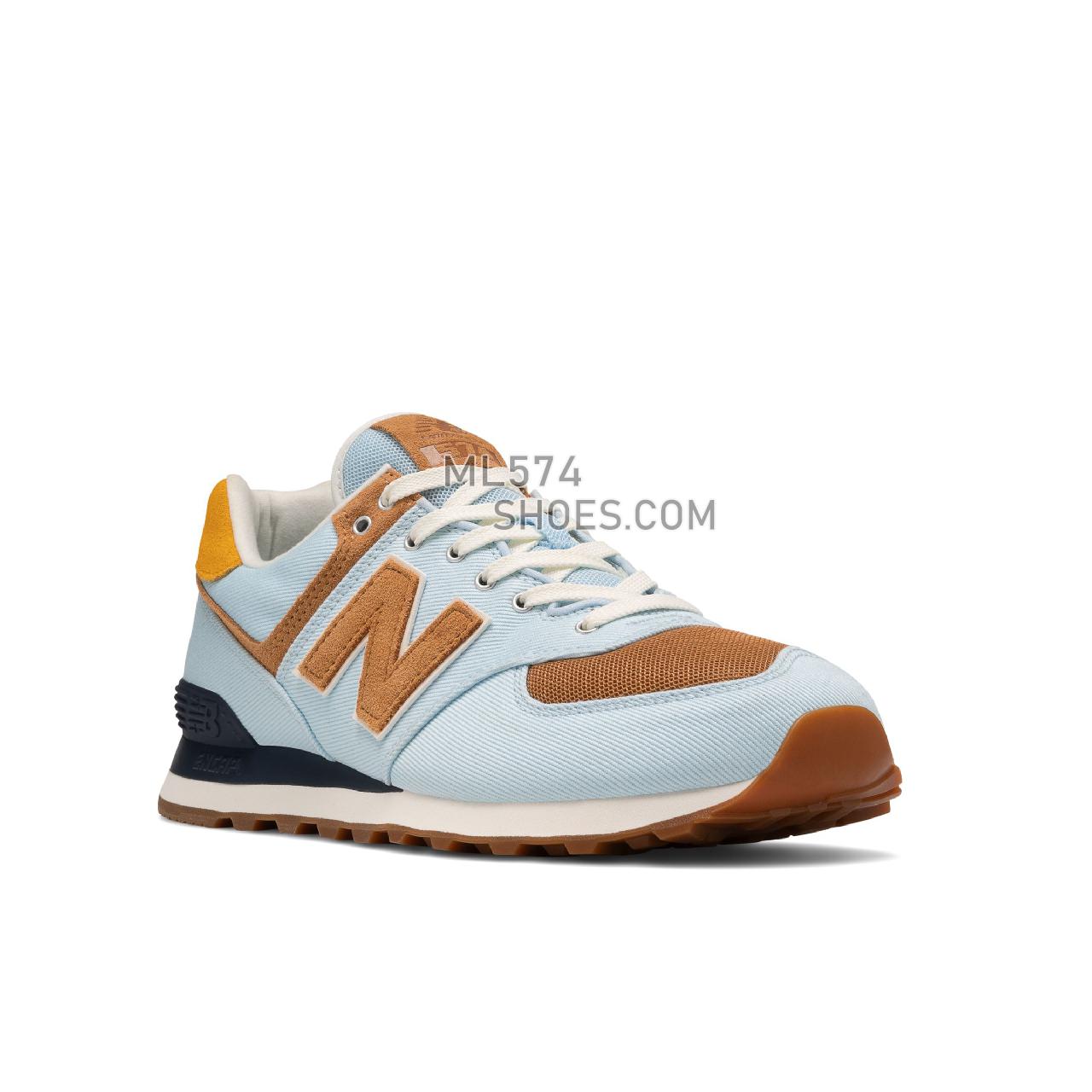New Balance 574v2 Denim - Men's Classic Sneakers - Uv Glo with Faded Workwear - ML574DS2