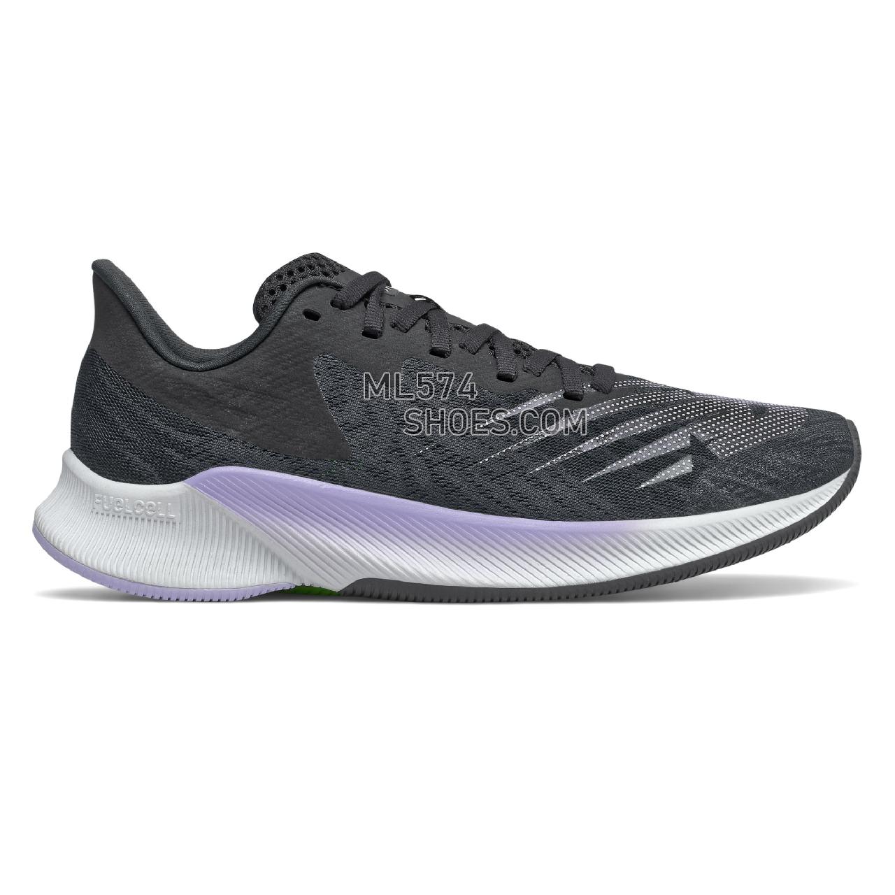 New Balance FuelCell Prism - Women's Competition Running - Black with Camden Fog - WFCPZBP