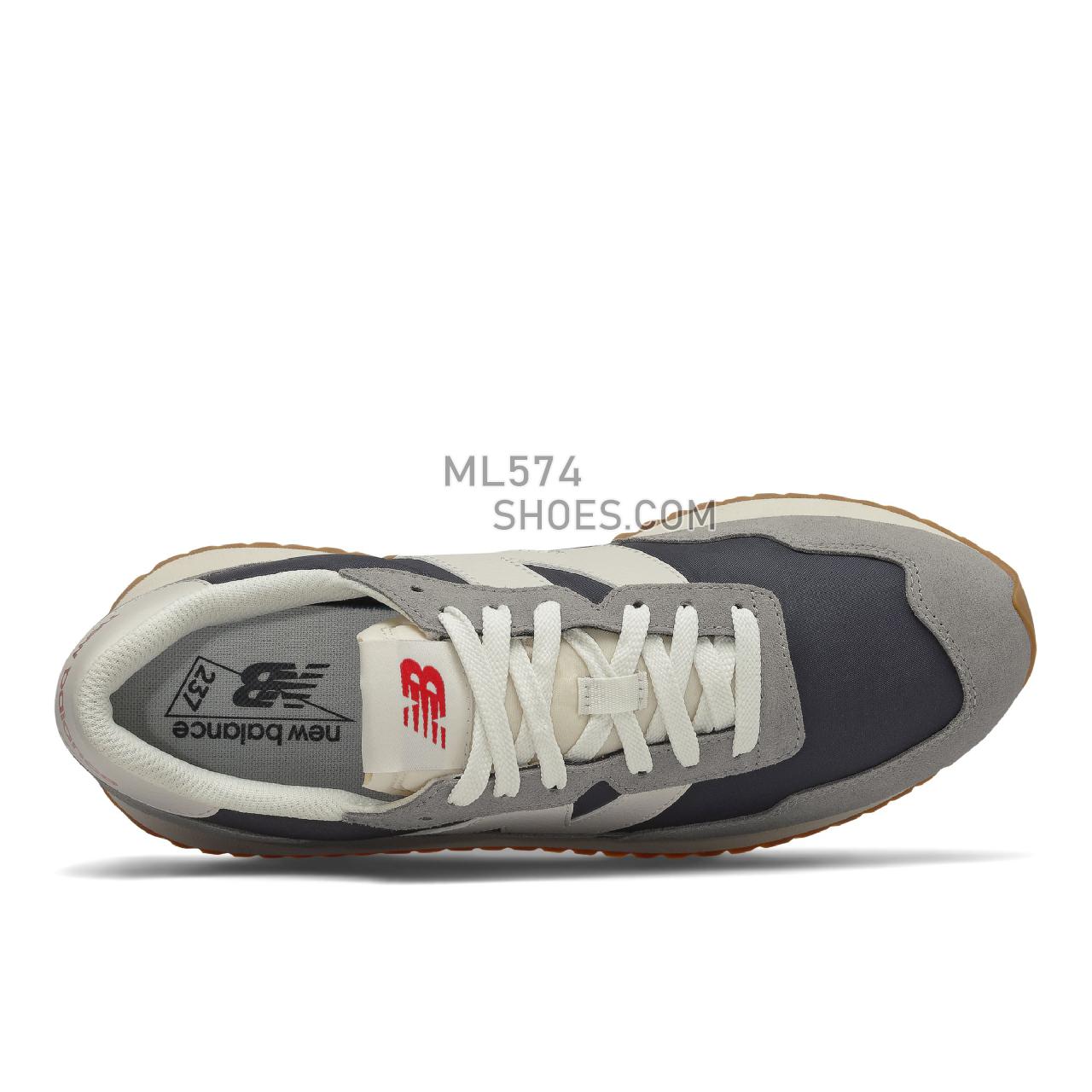 New Balance 237 - Men's Classic Sneakers - Marblehead with Moonbeam - MS237SC