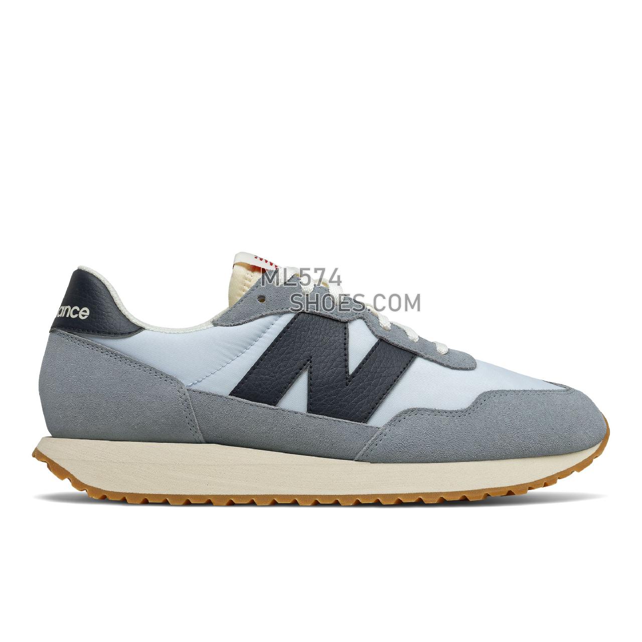 New Balance 237 - Men's Classic Sneakers - Reflection with Eclipse - MS237SA