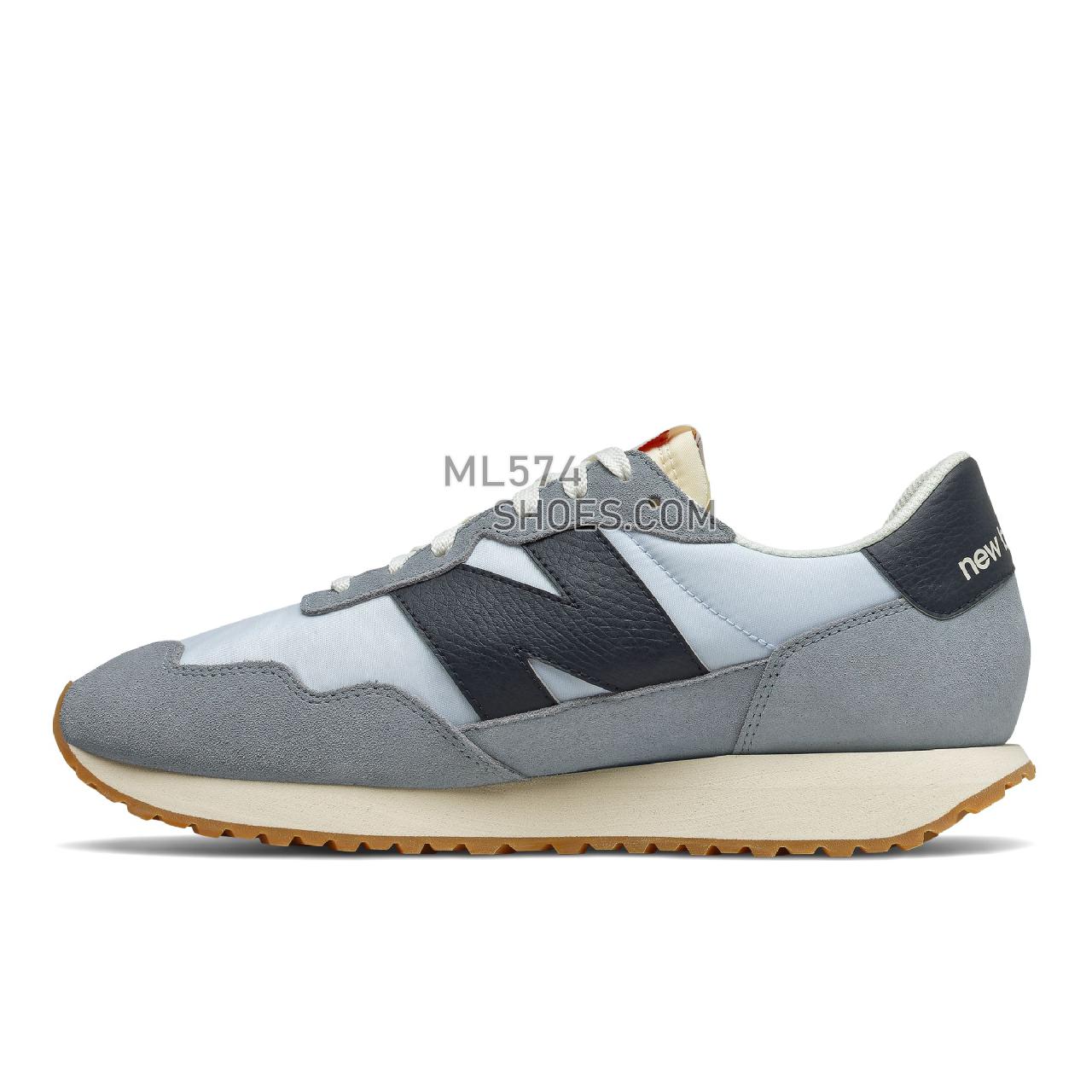 New Balance 237 - Men's Classic Sneakers - Reflection with Eclipse - MS237SA