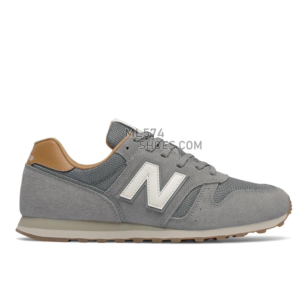 New Balance 373v2 - Men's Classic Sneakers - Gunmetal with Sea Salt - ML373WP2