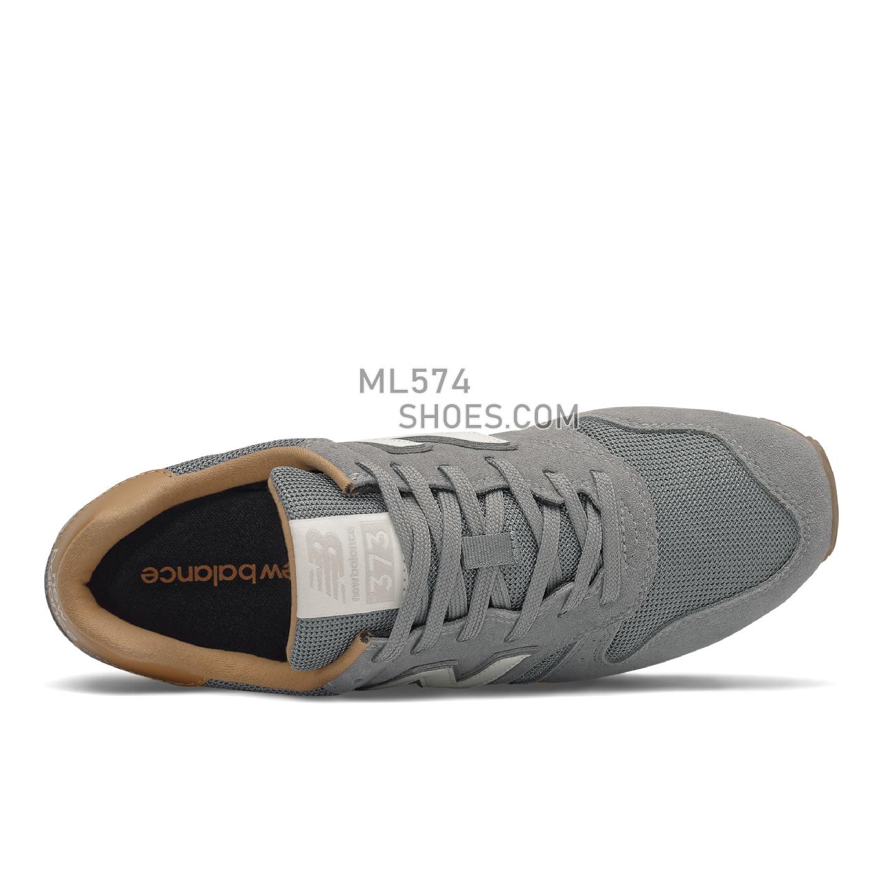 New Balance 373v2 - Men's Classic Sneakers - Gunmetal with Sea Salt - ML373WP2