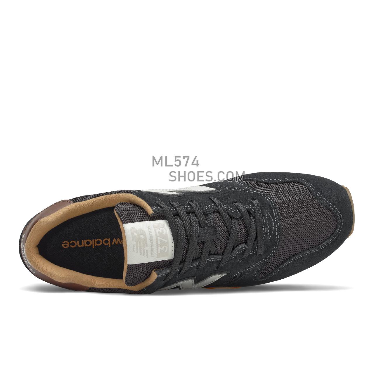 New Balance 373v2 - Men's Classic Sneakers - Black with Sea Salt - ML373WK2