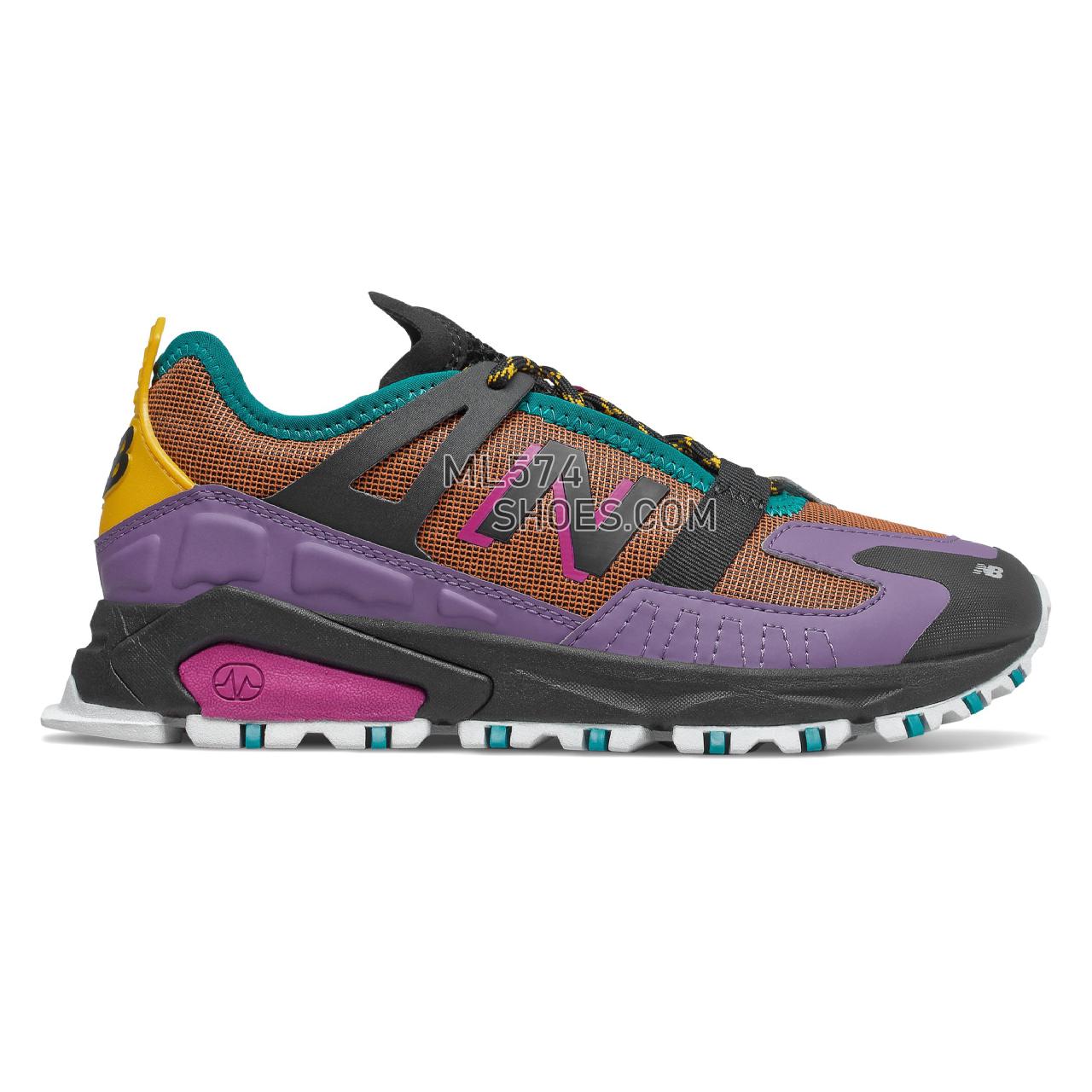 New Balance XRCT - Women's Sport Style Sneakers - Nightshade with Jupiter - WSXRCTXC