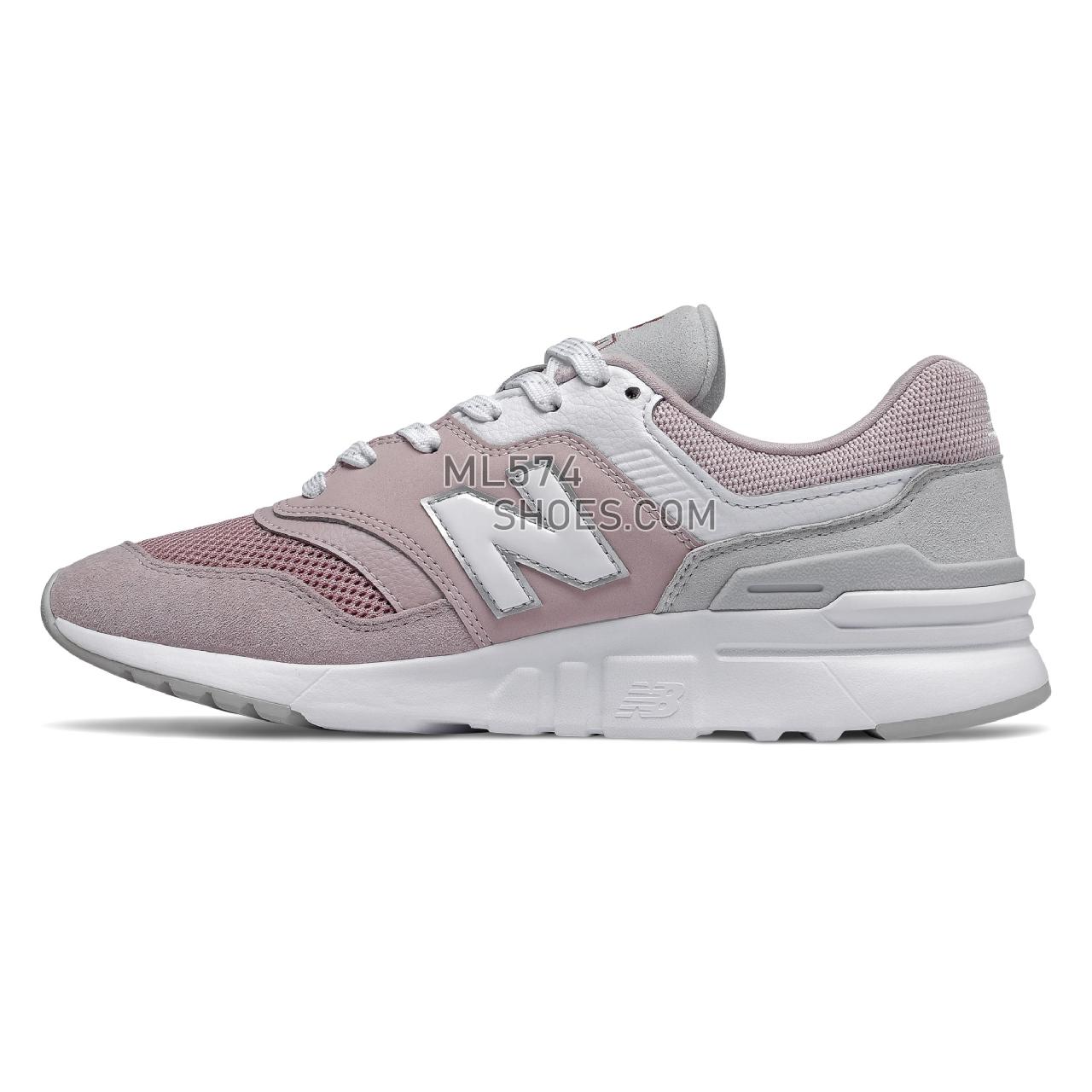 New Balance 997H - Women's Sport Style Sneakers - Space Pink with Summer Fog - CW997HBP