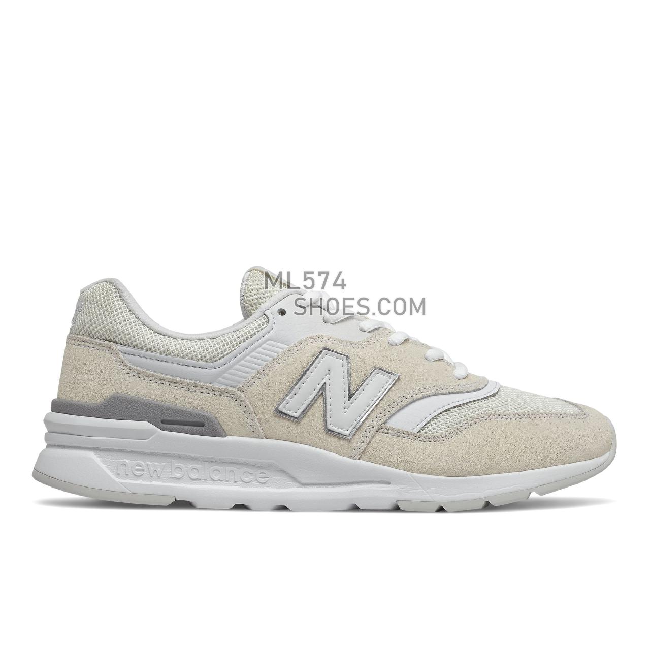 New Balance 997H - Women's Sport Style Sneakers - Turtledove with White - CW997HCO