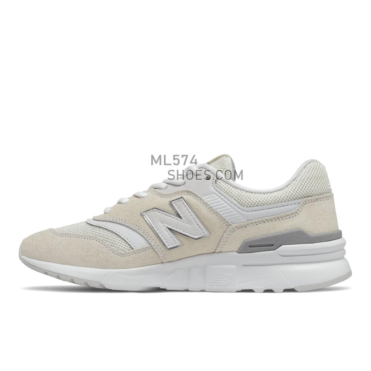 New Balance 997H - Women's Sport Style Sneakers - Turtledove with White - CW997HCO