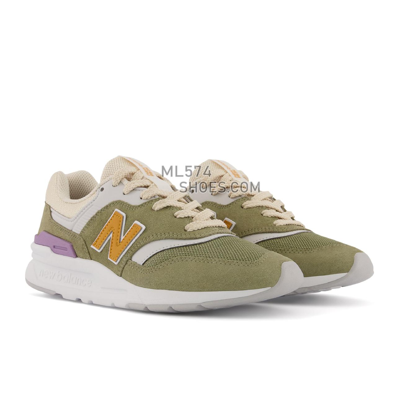 New Balance 997H - Women's Sport Style Sneakers - True Camo with Golden Hour - CW997HSV