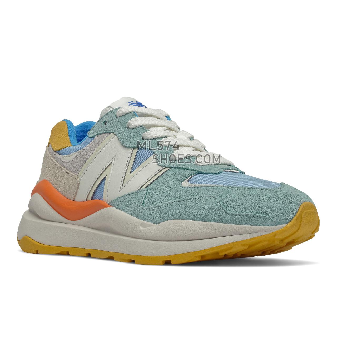 New Balance 57/40 - Women's Sport Style Sneakers - Oyster Pink with Blue Chill - W5740PG1