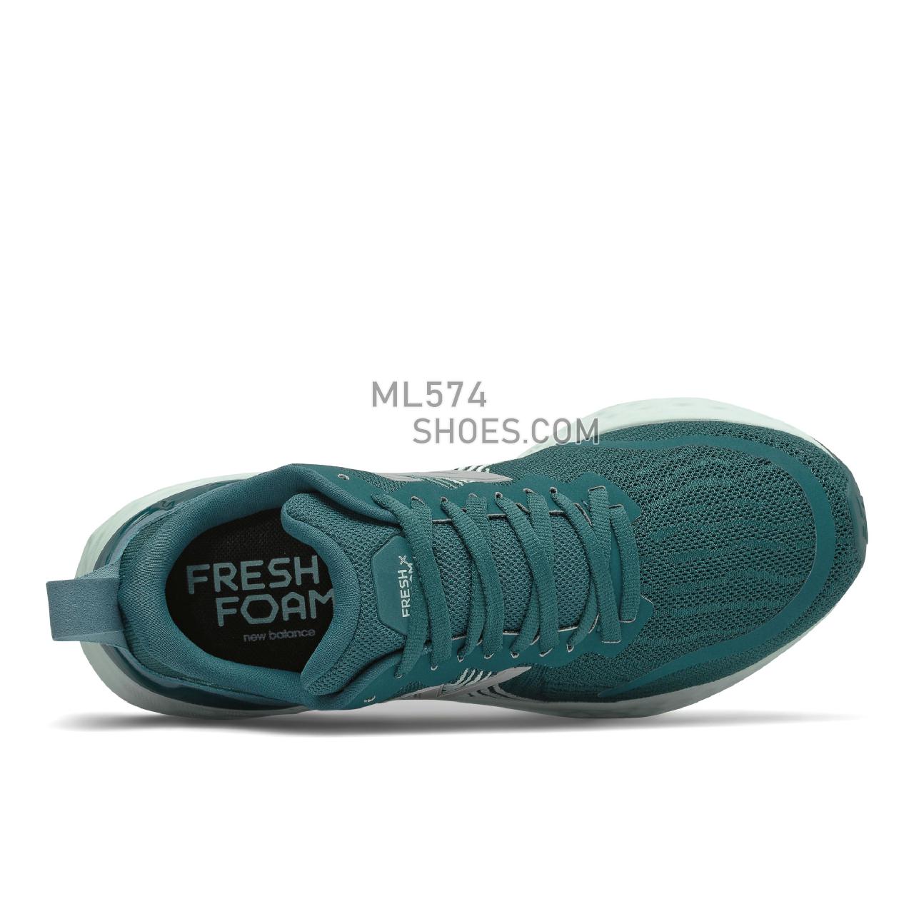 New Balance Fresh Foam Tempo - Women's Fresh Foam - Mountain Teal with Deep Sea - WTMPOGO