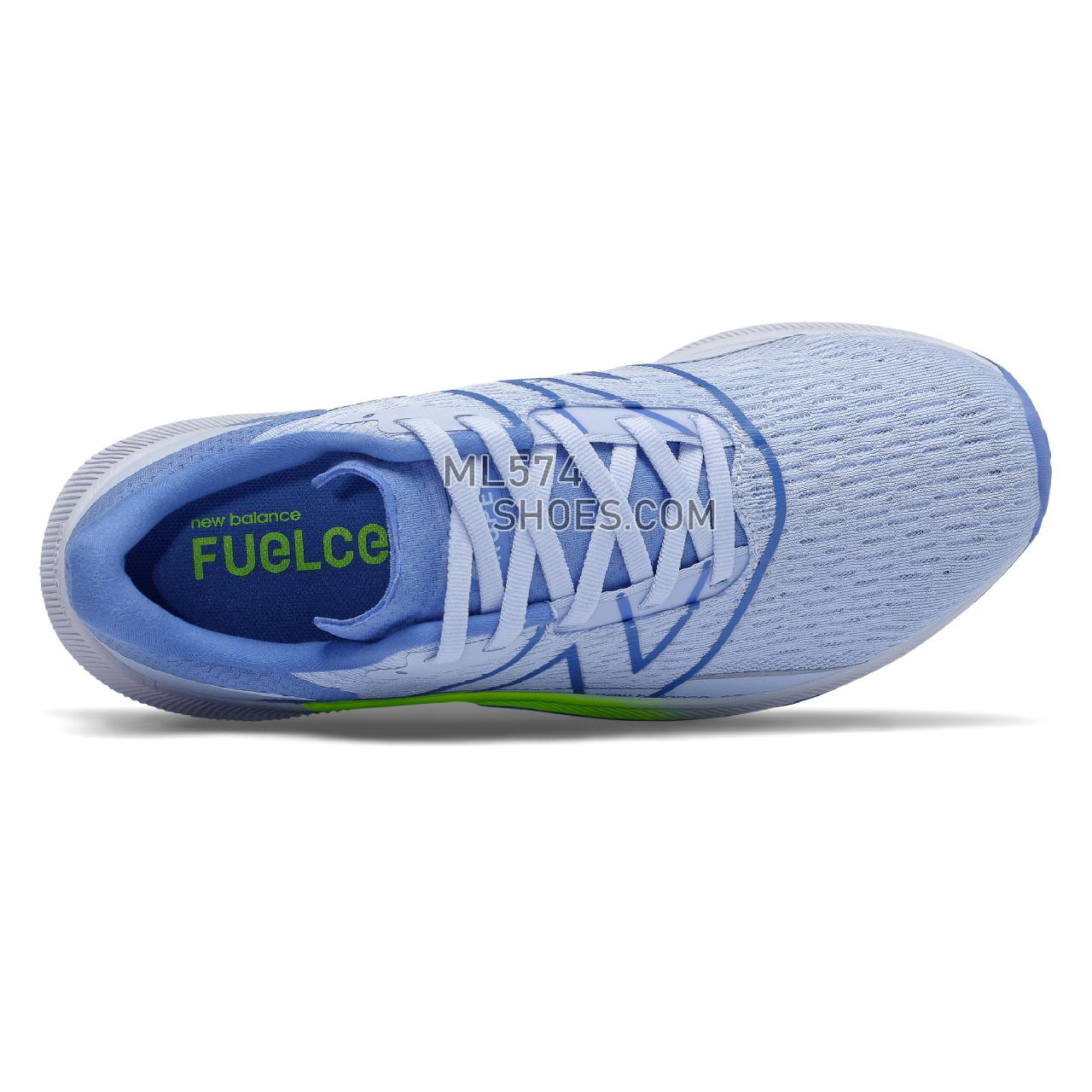 New Balance FuelCell Propel v2 - Women's Fuelcell Sleek And LightWeight - Frost with Faded Cobalt - WFCPRPB2