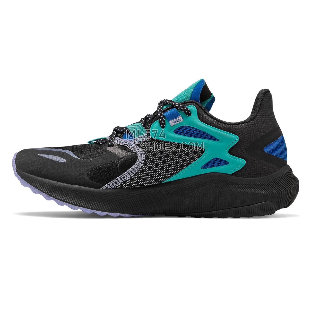 New Balance FuelCell Propel RMX - Women's Fuelcell Sleek And LightWeight - Black with Tidepool and Mystic Purple - WPRMXLB
