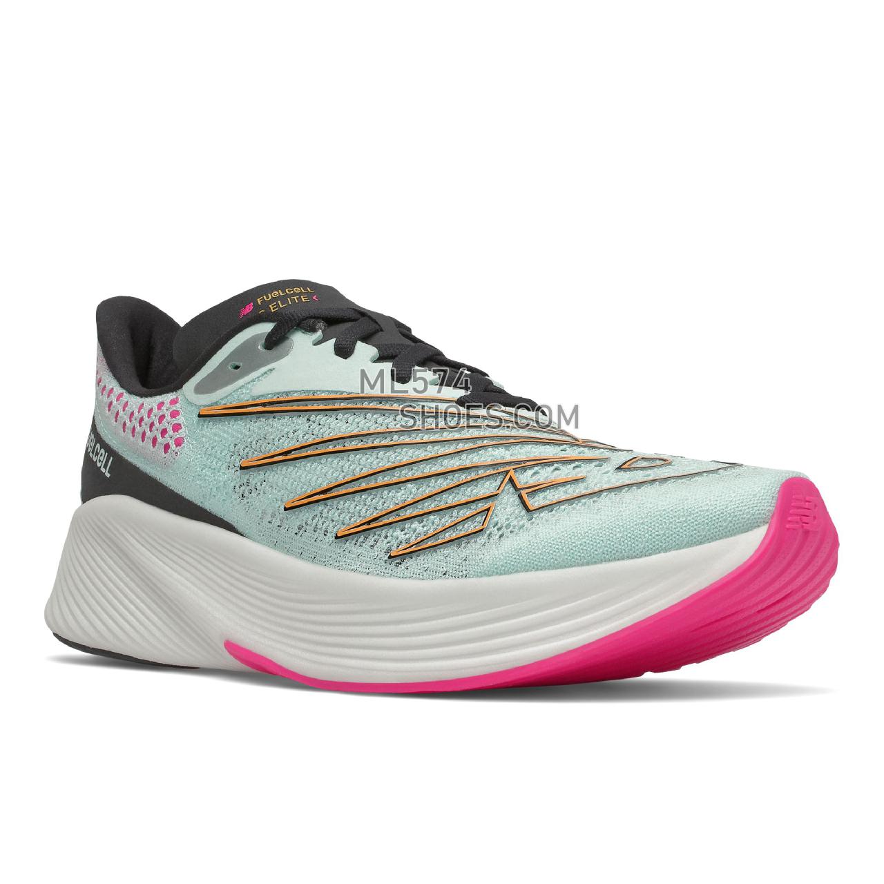 New Balance FuelCell RC Elite v2 - Women's Fuelcell Sleek And LightWeight - Pale Blue Chill with Deep Violet - WRCELSV2