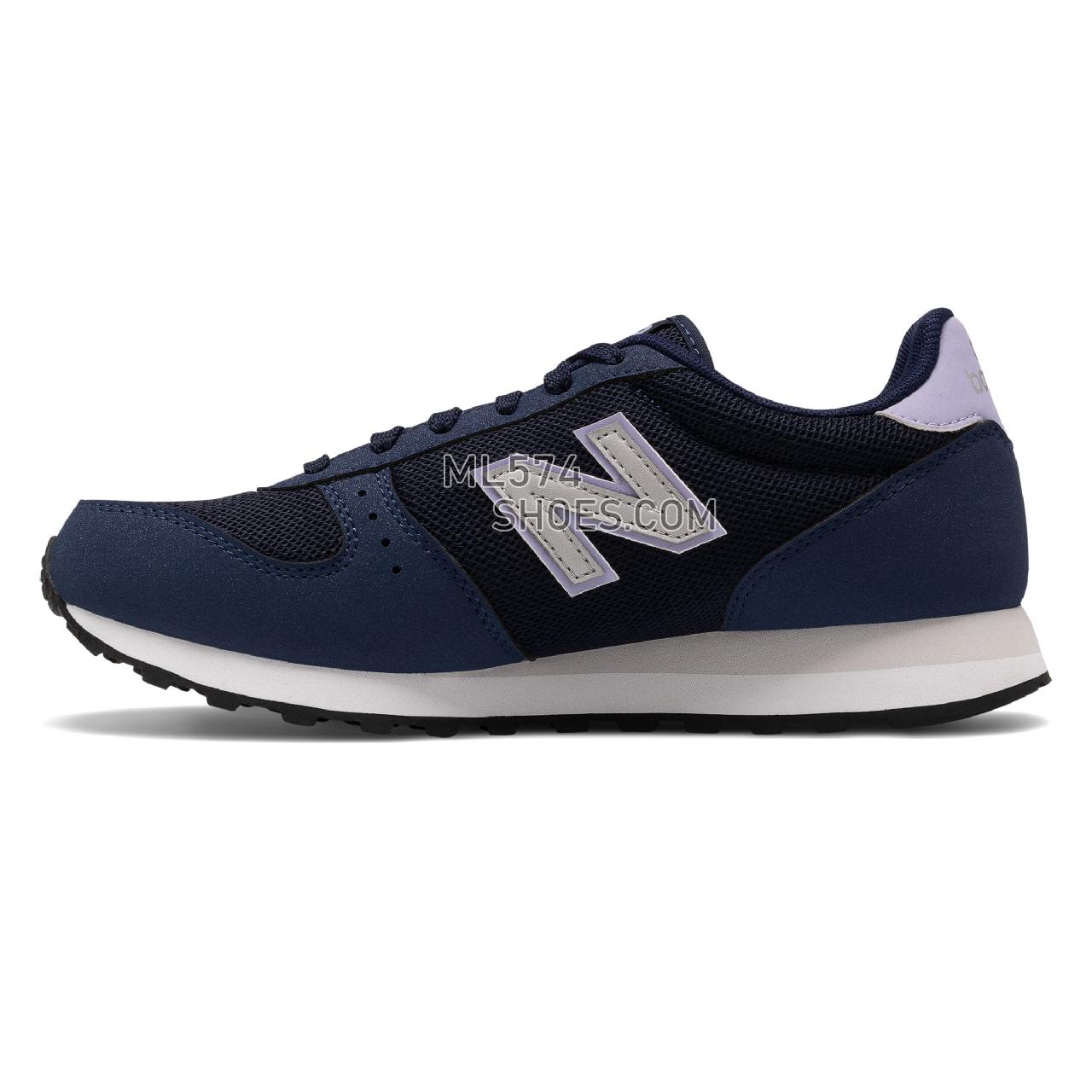 New Balance 311 Classic - Women's Classic Sneakers - Pigment with Clear Amethyst and Silver Metallic - WL311BAA