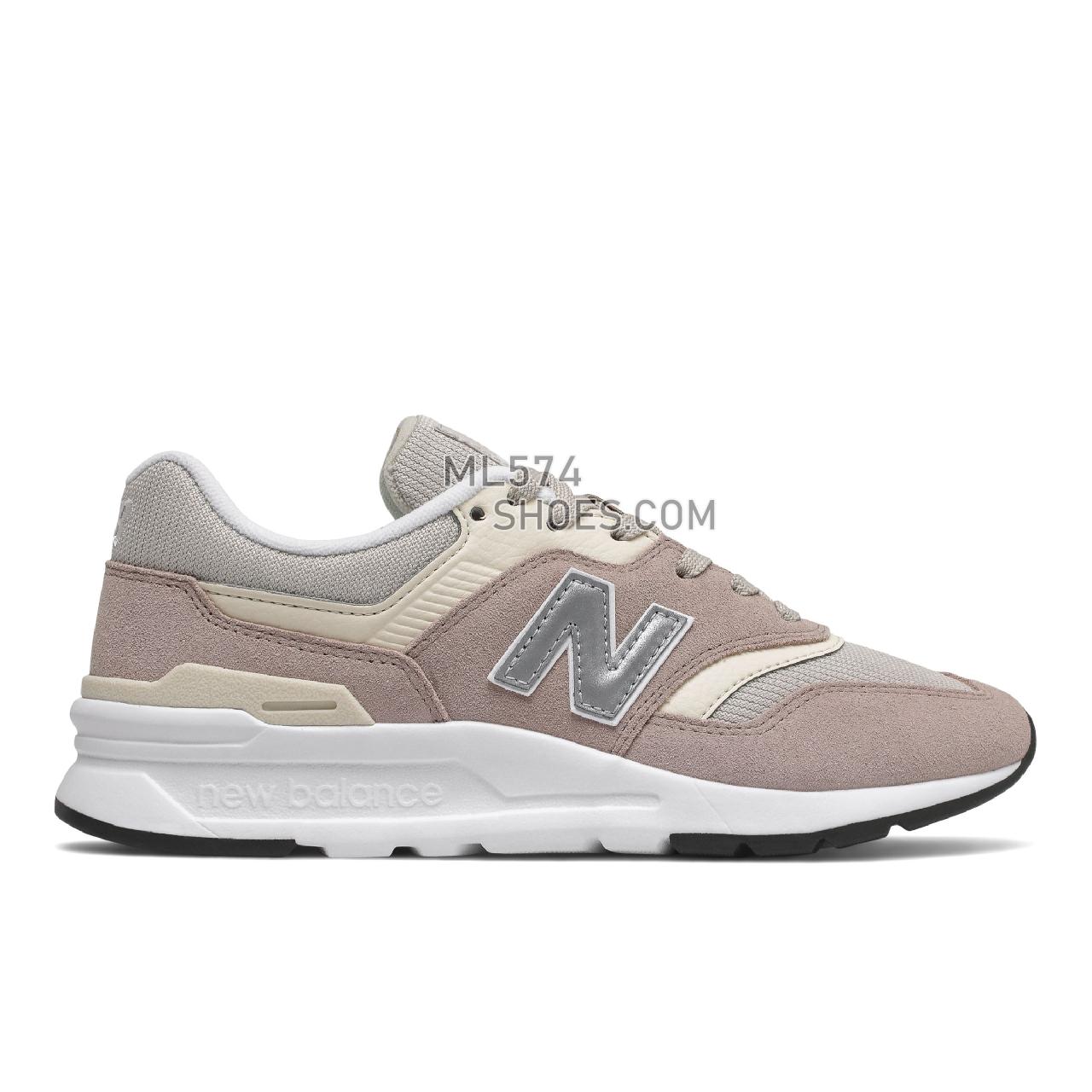 New Balance 997H - Women's Classic Sneakers - Au Lait with White - CW997HTM