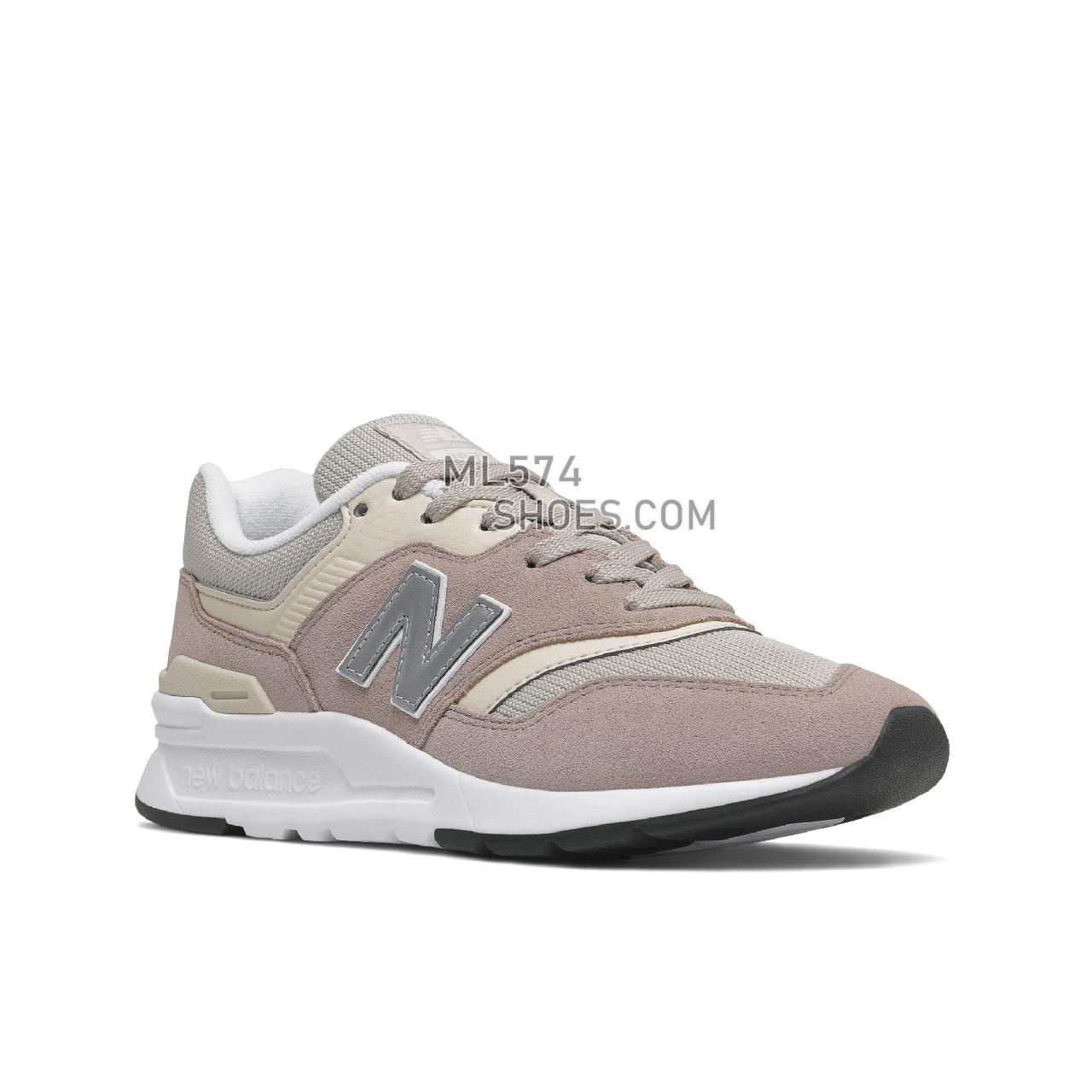 New Balance 997H - Women's Classic Sneakers - Au Lait with White - CW997HTM
