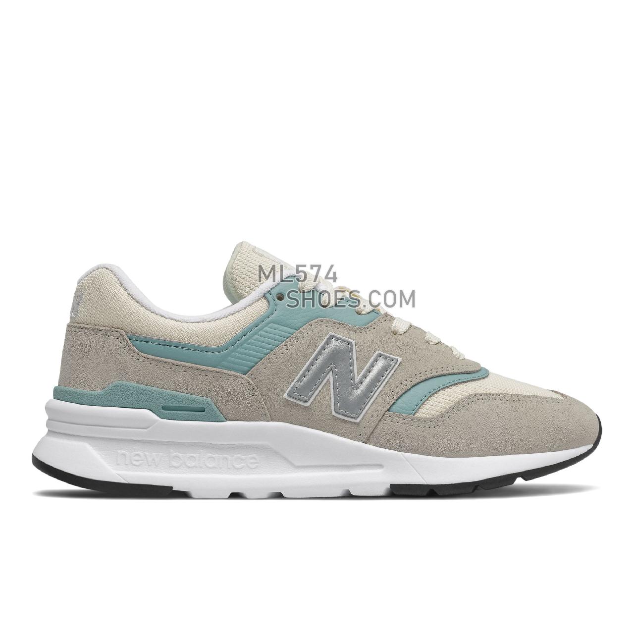 New Balance 997H - Women's Classic Sneakers - Tan with White - CW997HTL
