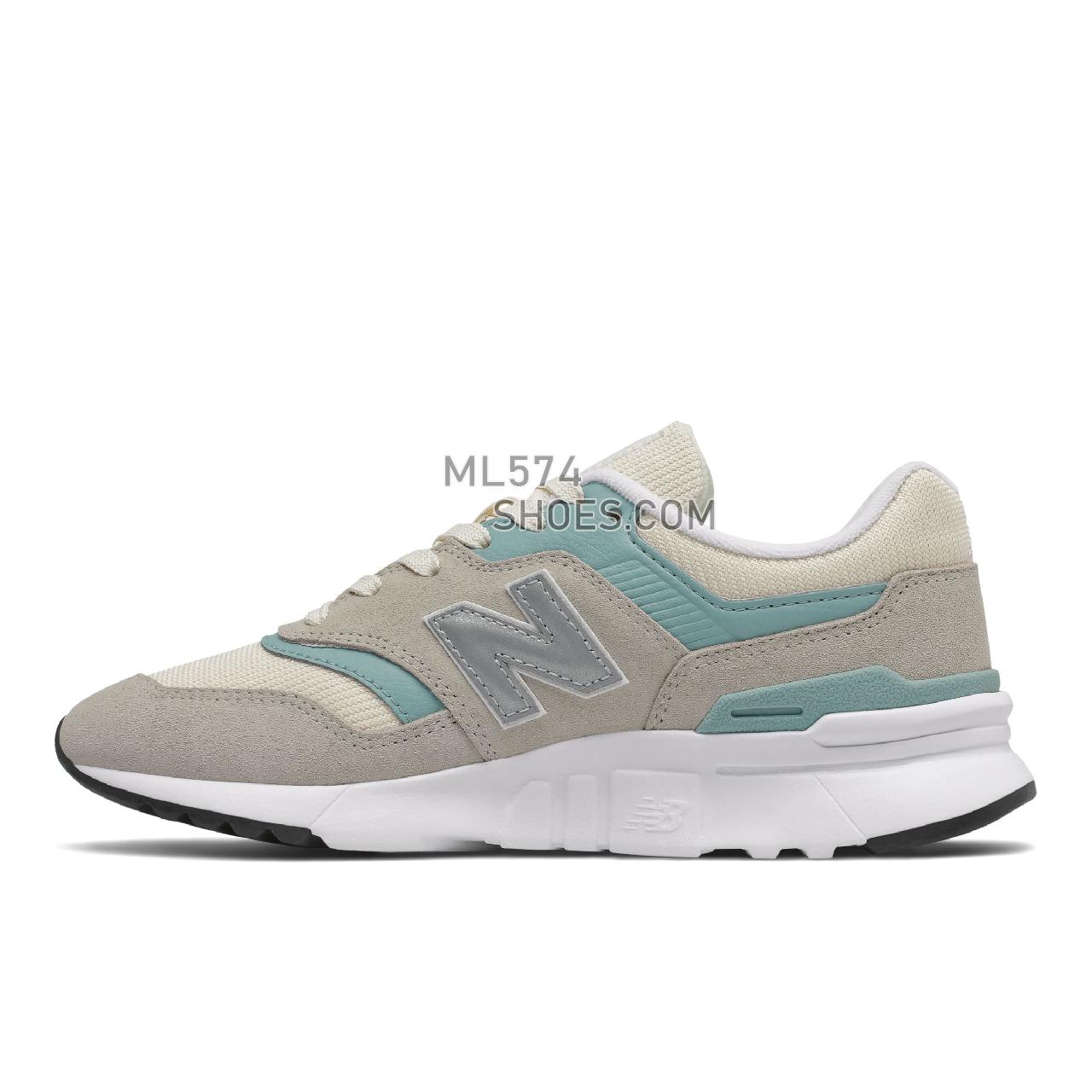 New Balance 997H - Women's Classic Sneakers - Tan with White - CW997HTL