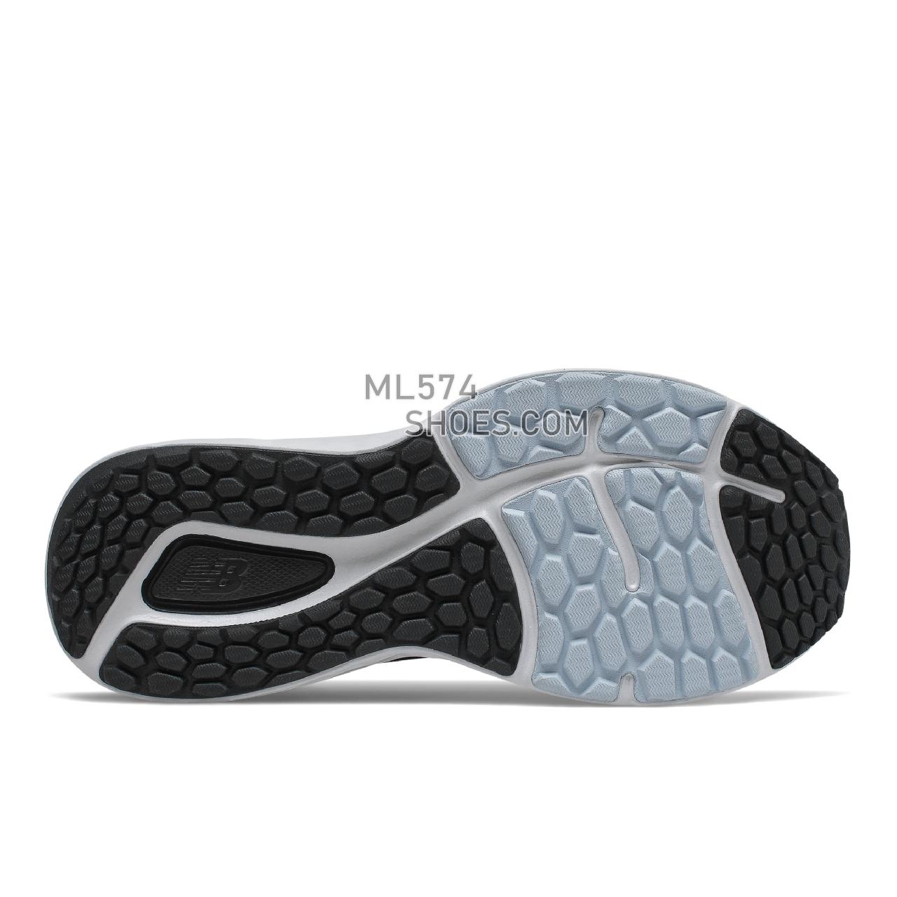 New Balance Fresh Foam 680v7 - Women's Classic Sneakers - Black with White and Uv Glo - W680LK7