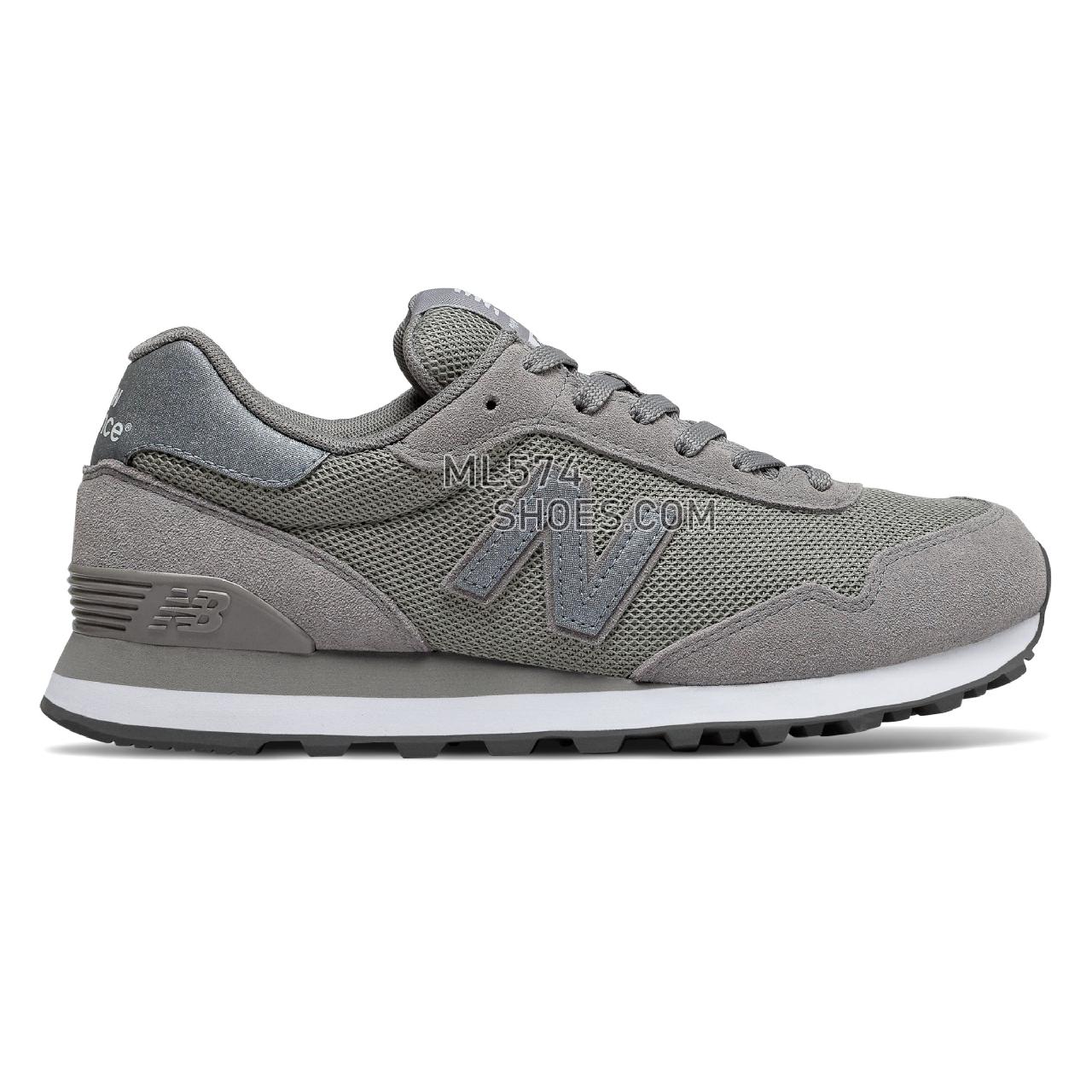 New Balance 515 Classic - Women's Sport Style Sneakers - Marblehead with Magnet and Silver - WL515GBM