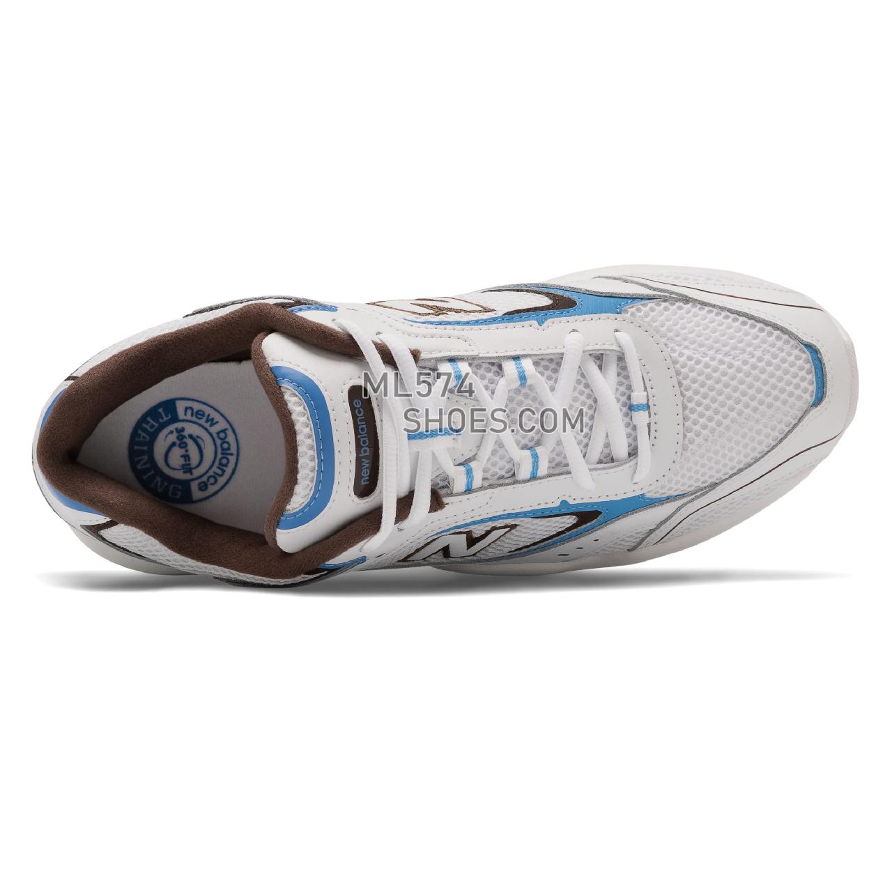 New Balance 452v1 - Unisex Men's Women's Classic Sneakers - White with Adrift and Blue - MX452SR