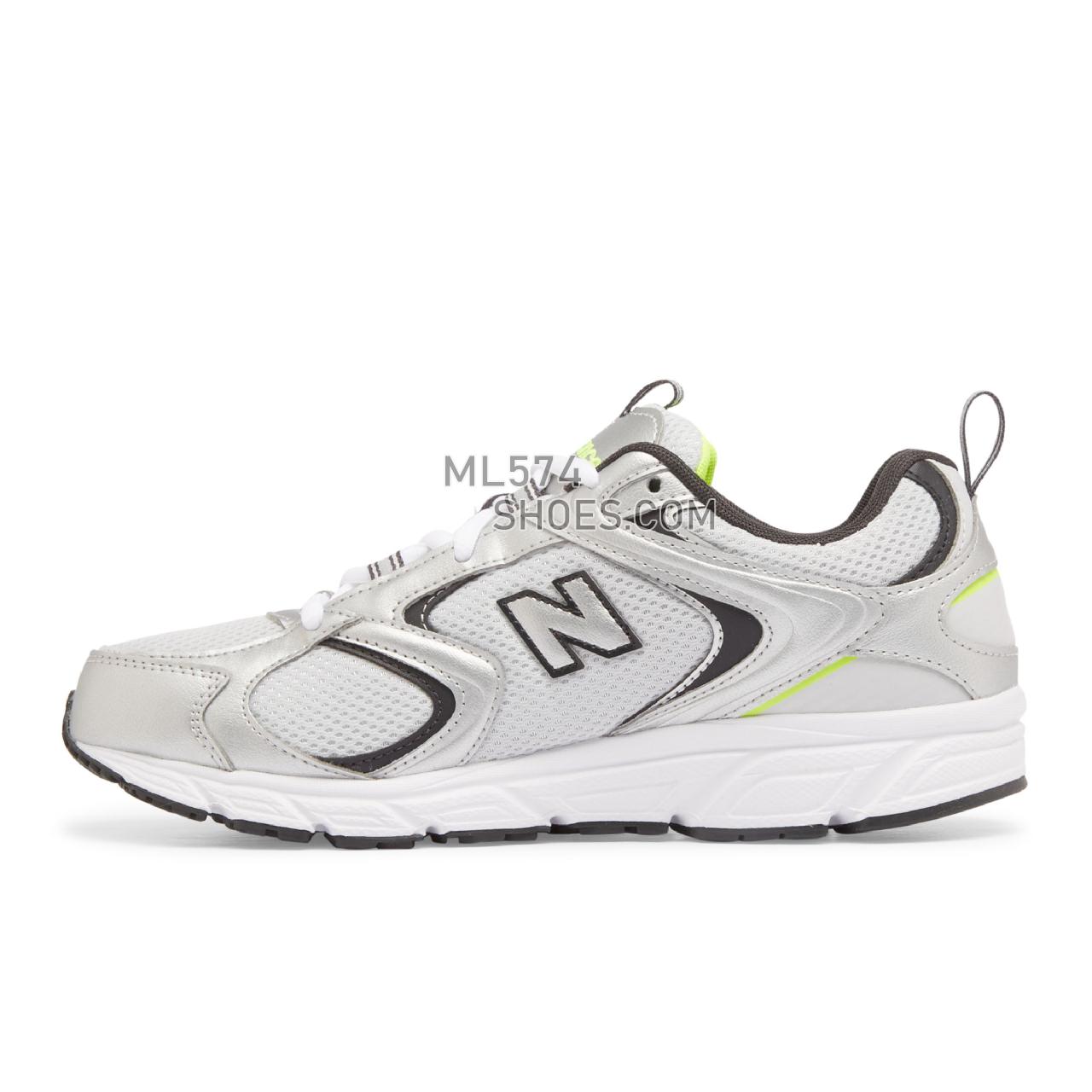 New Balance 408 - Men's Classic Sneakers - Magnet with Black - ML408C