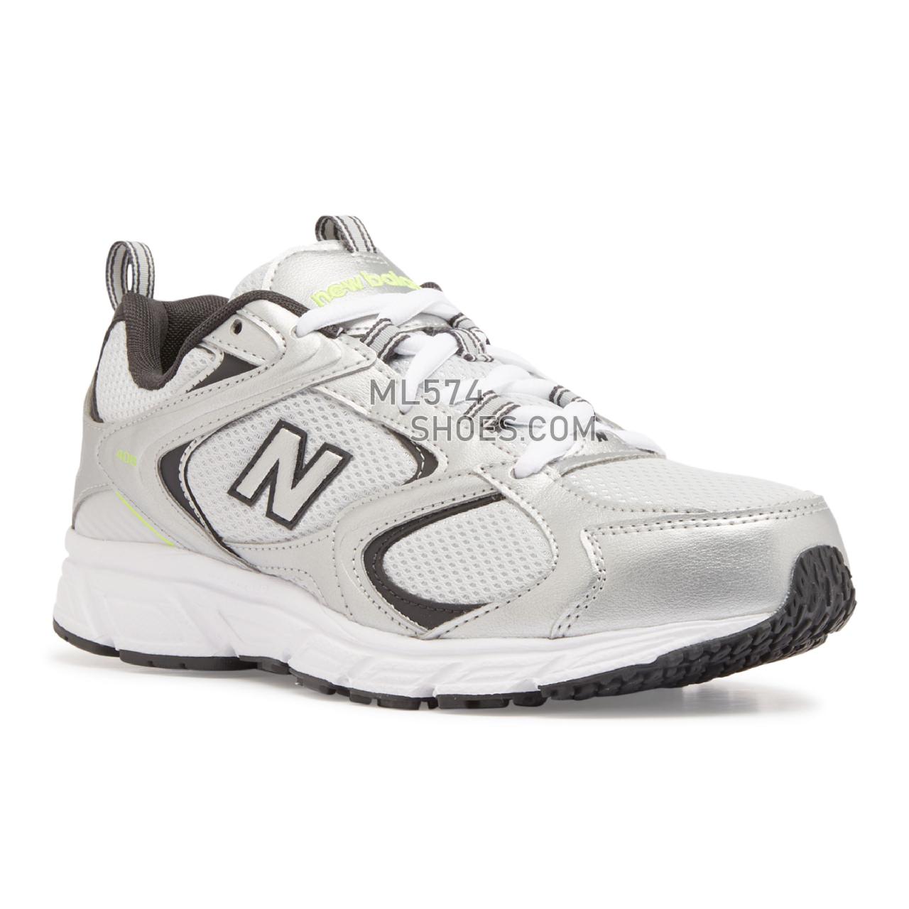 New Balance 408 - Men's Classic Sneakers - Magnet with Black - ML408C