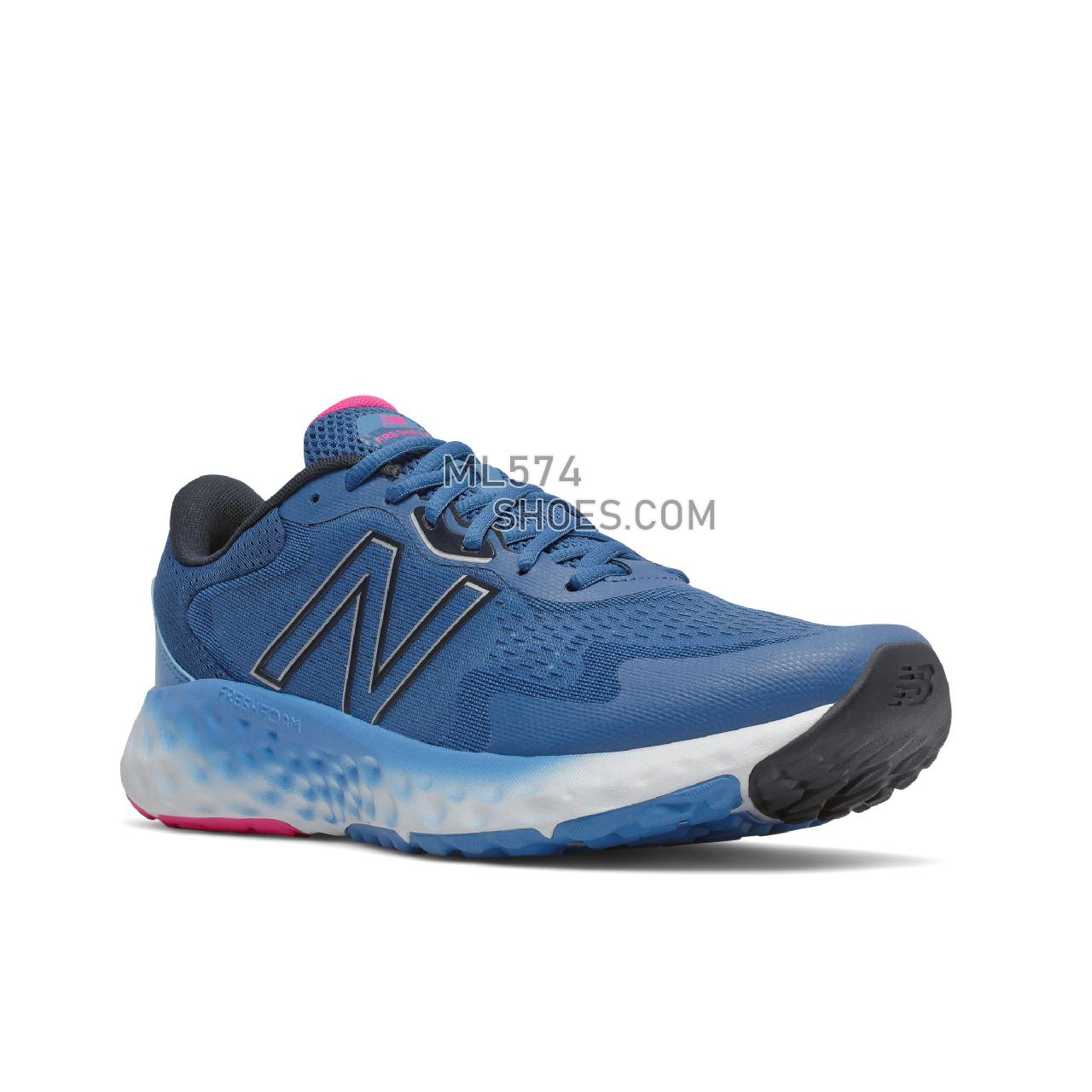 New Balance MEVOZV1 - Men's Classic Sneakers - Oxygen Blue with Pink - MEVOZCB1