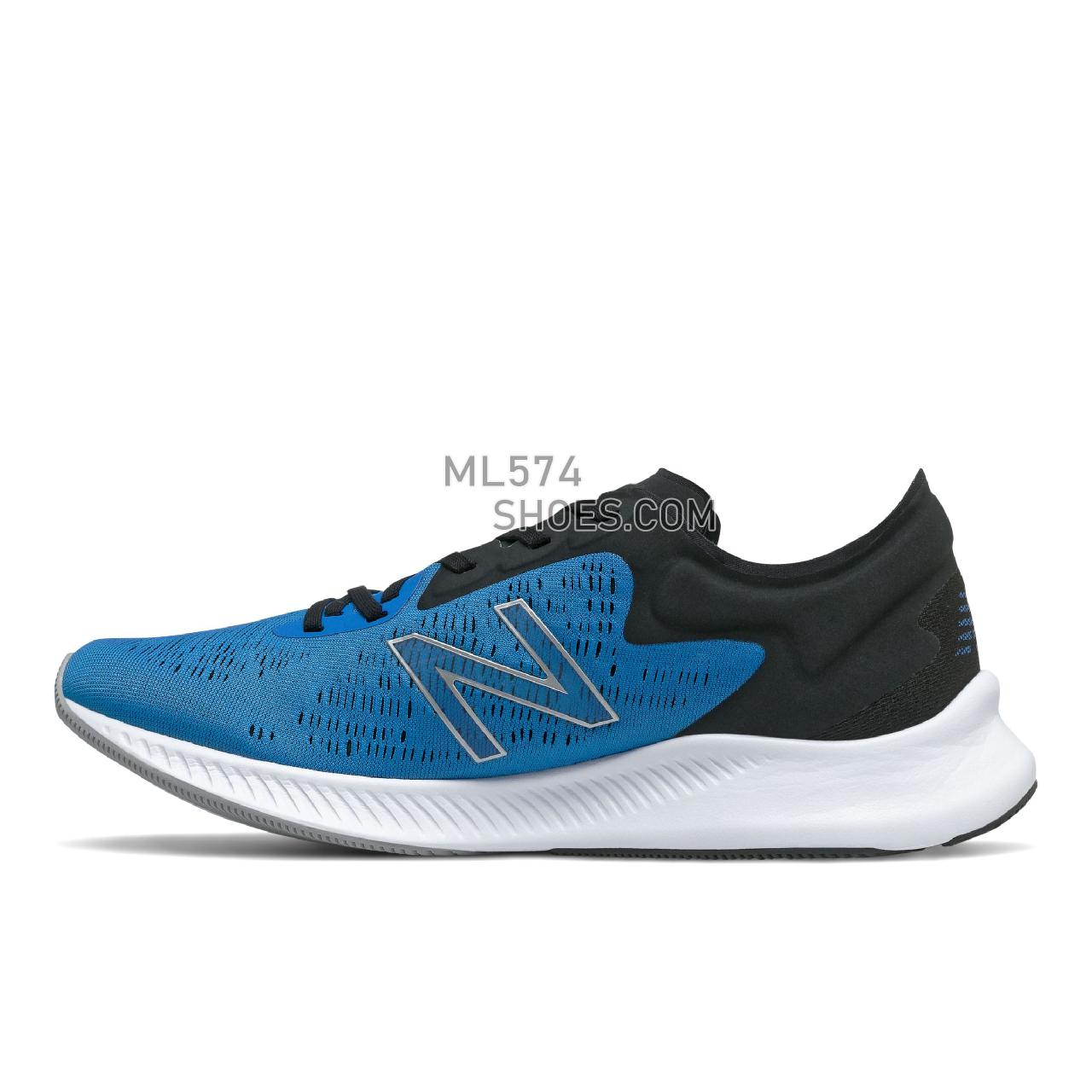 New Balance DynaSoft PESU - Men's Classic Sneakers - Laser Blue with Black - MPESURB1