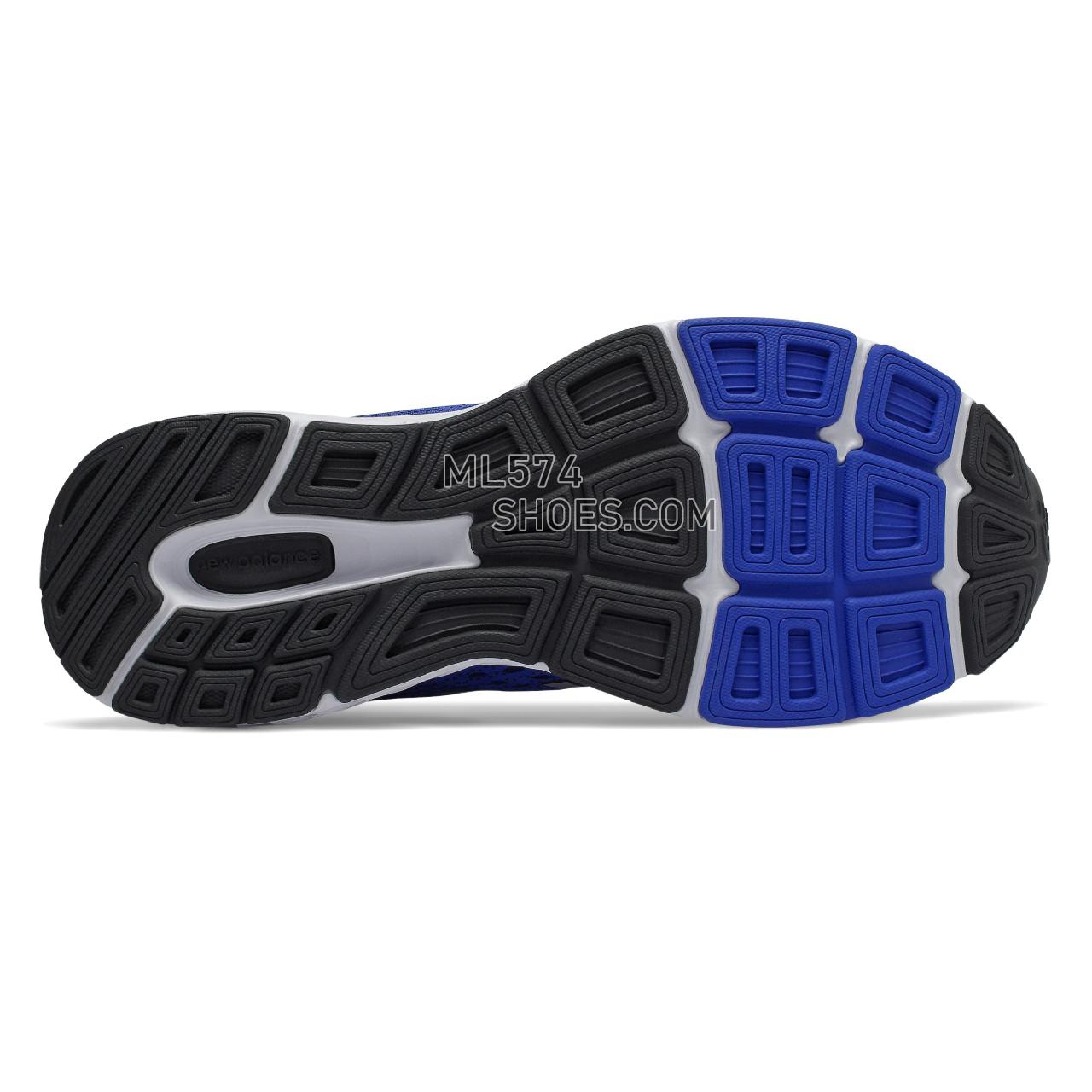 New Balance 680v6 - Men's Classic Sneakers - Uv Blue with Black - M680LB6