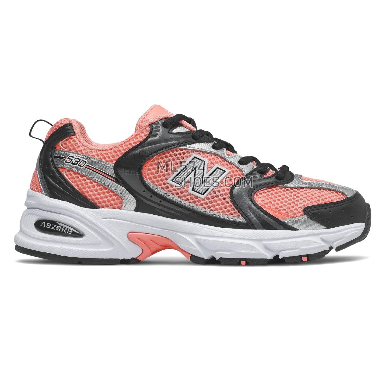 New Balance 530 - Unisex Men's Women's Classic Sneakers - Paradise Pink with Magnet - MR530MET