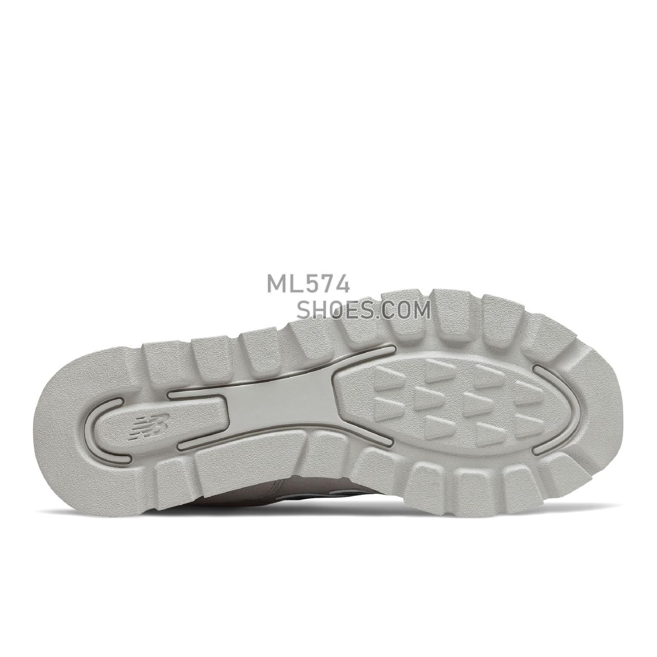 New Balance 574 Rugged - Men's Classic Sneakers - Rain Cloud with Natural Indigo - ML574DTC