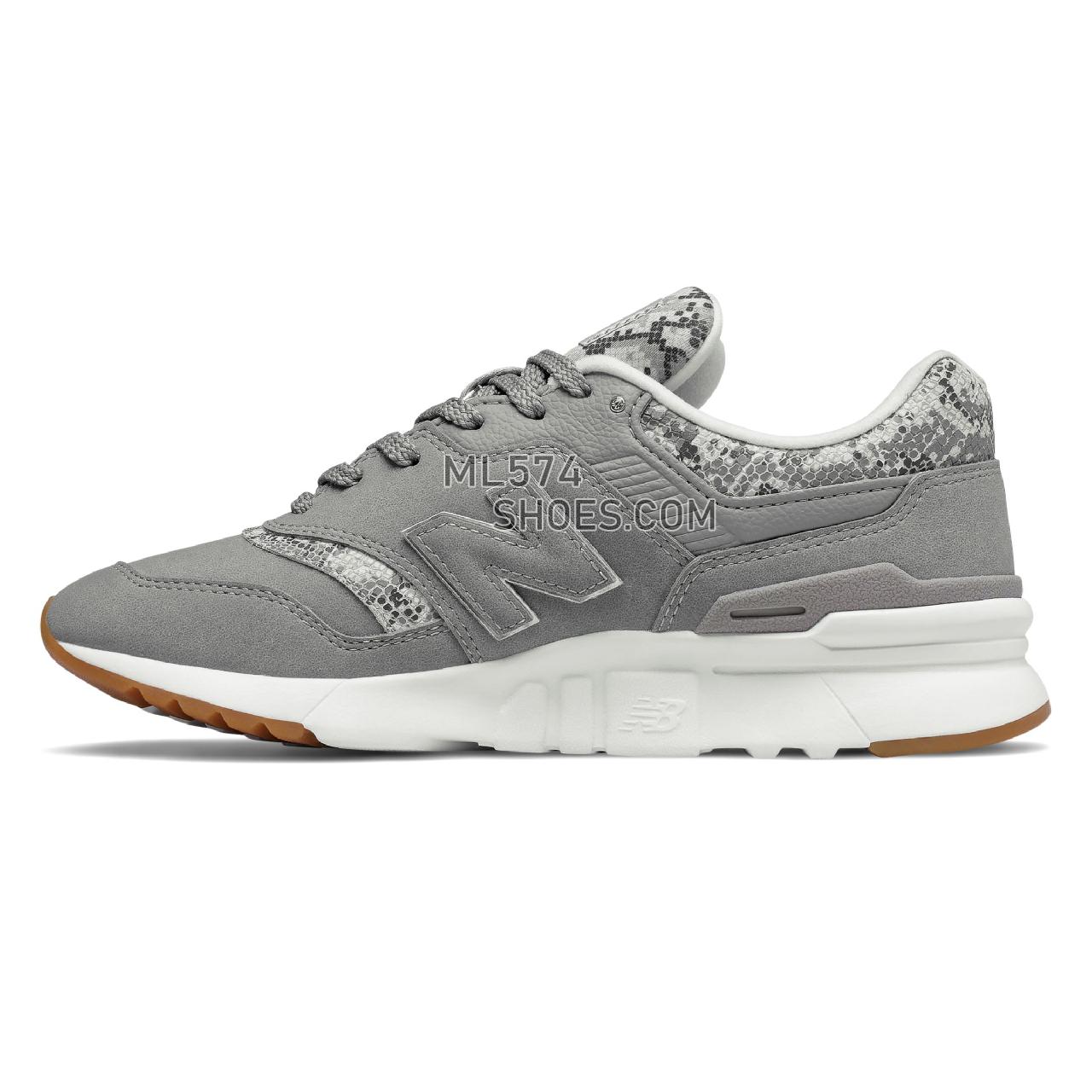 New Balance 997H - Women's Classic Sneakers - Marblehead with Gum - CW997HCG