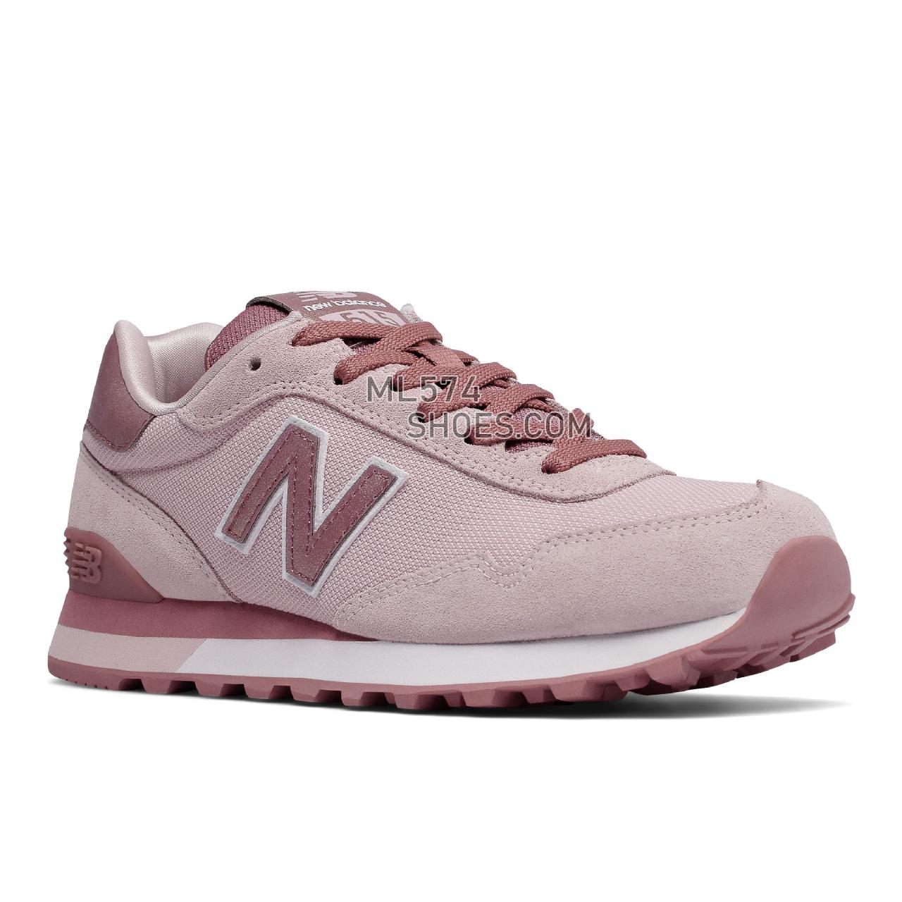 New Balance 515 Classic - Women's Classic Sneakers - Conch Shell with Dark Oxide - WL515CSC